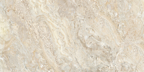 Beige Marble with Deep Swirling Stone Veins