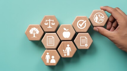 Assembling a sustainable future through interconnected principles of health, environment, and well-being