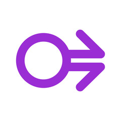 PURPLE LINE CIRCLE BULLET POINT