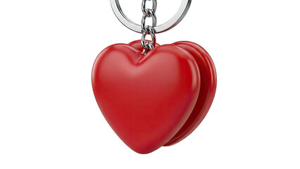 Red Heart Keychain