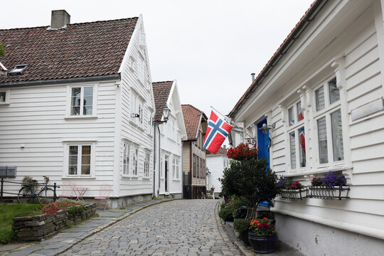 Old street in norway
