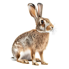 Obraz premium rabbit on transparent
