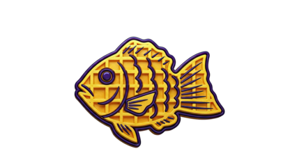 Taiyaki Waffle Icon