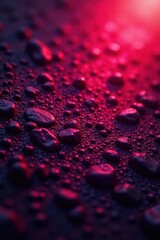 Dark red pink gradient, rough texture, bright light glow , marbled, surface