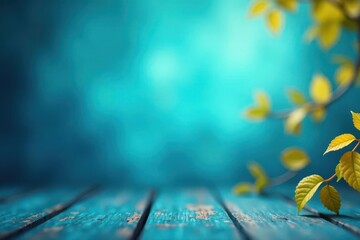 Bright blue backdrop, blurred edges, vintage style , illustration, texture