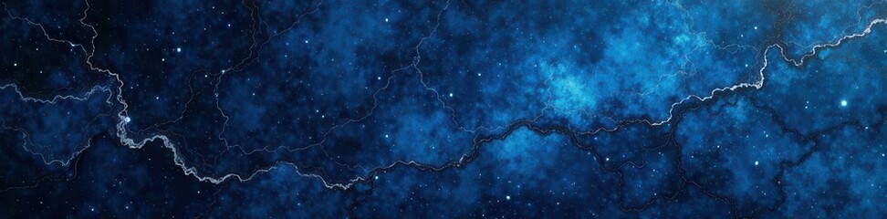 Deep blue marble, black vignette, grunge texture, moody, highlights