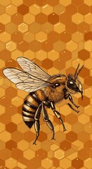 蜜蜂の羽音と六角形 (ミツバチのハネオトとロクカクケイ)