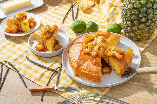 Pineapple Pound Cake