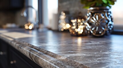 Modern kitchen countertop