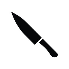 Knife icon, blade, cut