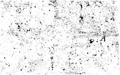 Obraz premium Black and white grunge background. Abstract monochrome texture of cracks, scuffs, chips.