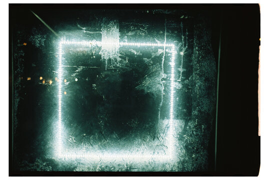 Abstract LED Light Square