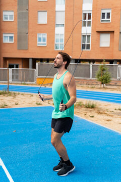 Outdoor Jump Rope Training