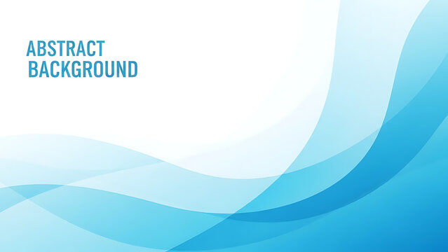 Calm blue abstract background - Powered by Adobe