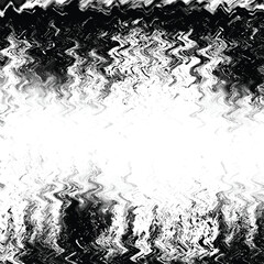 Black and white grunge abstract background. Grungy frame. Vector illustration

