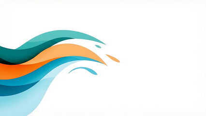 Abstract wavy background