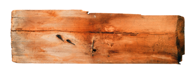 Old wooden sign board background. plank wood isolated for design art work or add text message. 