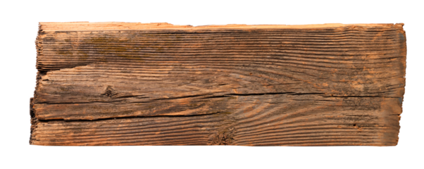 Old wooden sign board background. plank wood isolated for design art work or add text message. 