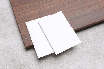 Bifold Brochure Blank 