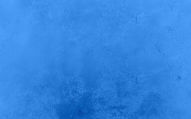 Obraz premium Old wall pattern texture cement blue dark abstract blue color design are light with black gradient background. 