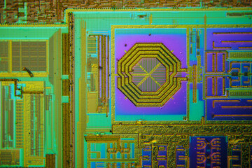 Exploring Intricate Details of a Microchip Design