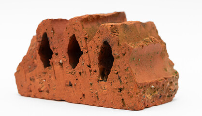 Zerbrochener Backstein