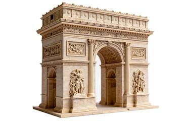 Model of the Arc de Triomphe in Paris