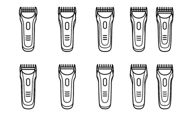 Surface curve minimal seam trimmer cordless blade icon vector underside boundary patch