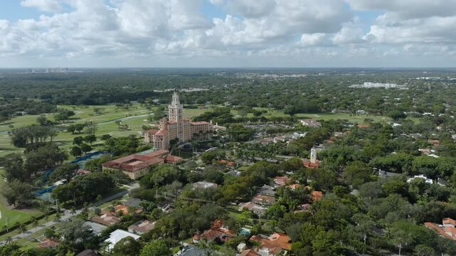 Coral Gables Miami Historic Biltmore Building Aerial _DJI26_7.2