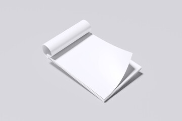 Realistic NoteBook Mockup Blank