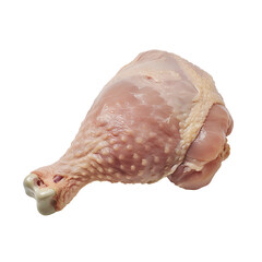 raw chicken on transparent