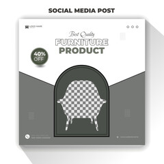 Modern Furniture Product Facebook Cover Design