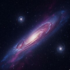 Obraz premium space galaxy in space