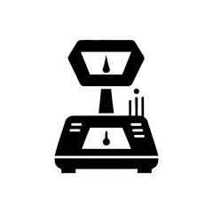 Scales Icon &ndash; Balance, Justice and Measurement Symbol