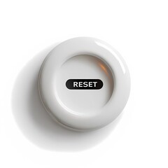 Outlined refresh button icon, often used in tech dashboards or app update elements