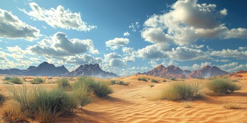 Lush green forest surrounds calm river covered with lily pads under bright daylight with soft mist in distance. Generative by AI.