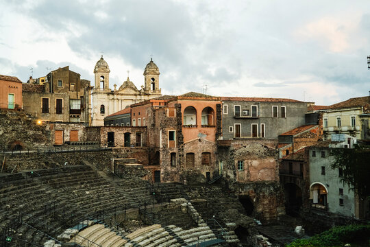 Catania Amphitheater Ruins