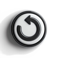 Circular arrow refresh icon used to signal page reload or system synchronization in digital interfaces