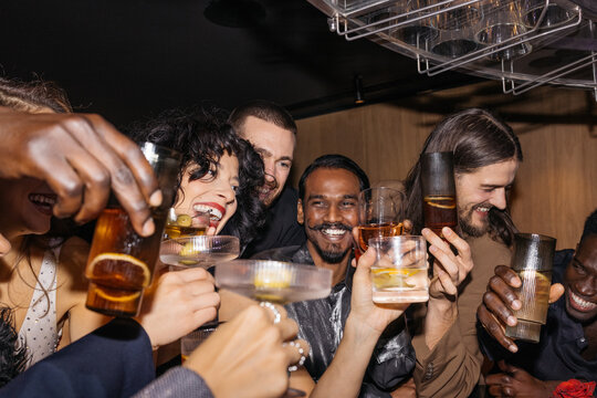 Pub crowd