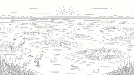 Obraz premium A vibrant close-up photograph featuring a single yellow daisy with a bright orange center captured in sharp detail against a soft green blurred background