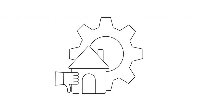 Home Automation Failure - A Conceptual Illustration of Smart Home Problems.