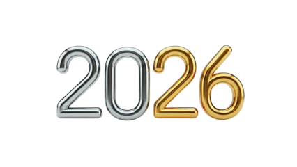 3D Gold and Silver Numbers 2026