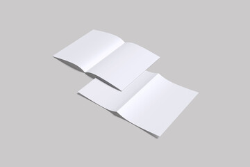 Realistic Brochure Mockup Blank