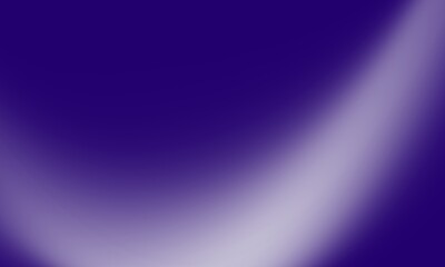 Abstract Deep Blue Gradient Background with Soft White Light Curve