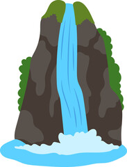 Waterfall Illustration
