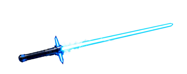 Blue Dual - Edged Lightsaber with Hilt