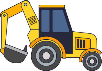 Heavy Equipment Illustration