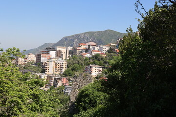 View of the city of Kruja, Albania