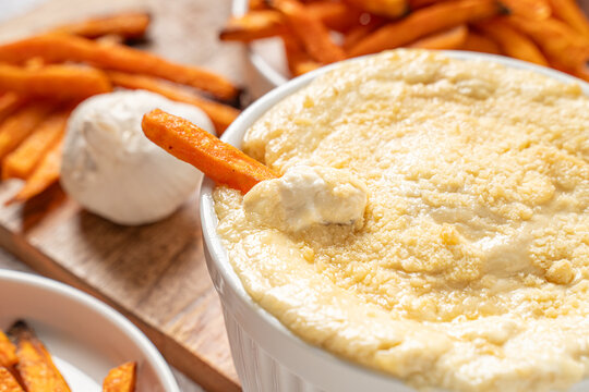 Garlic Cheese Dip Appetizer