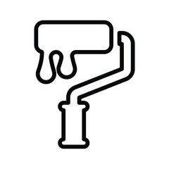 Roller painter icon